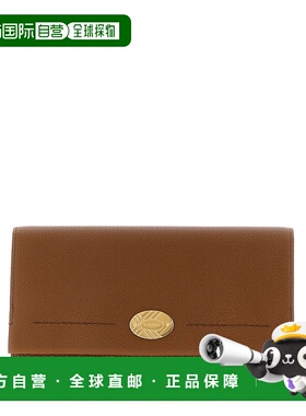 香港直邮BURBERRY 女士钱包 8112318HAZEL AW2025 棕色 'Cotswold