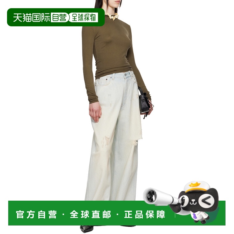 1h可退 香港直邮acne studios 女士 上装T恤长袖