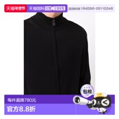 1h可退 8N1MUZ1MJXZ 黑色立领羊毛套衫 香港直邮Emporio Armani