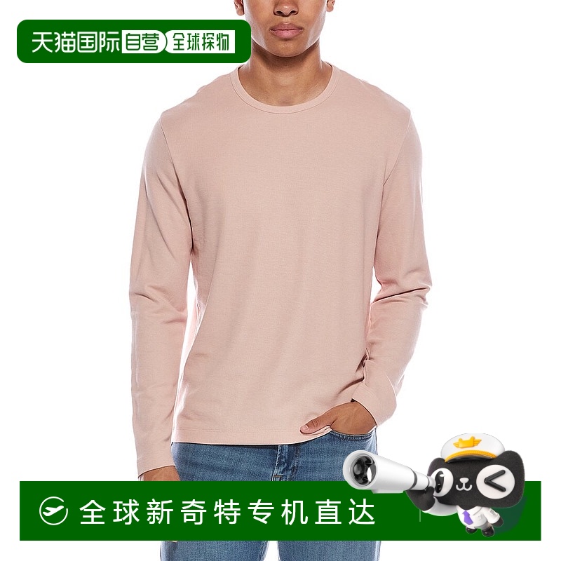 自营 vince文斯 皮克衬衫-粉红色 【美国奥莱】直发