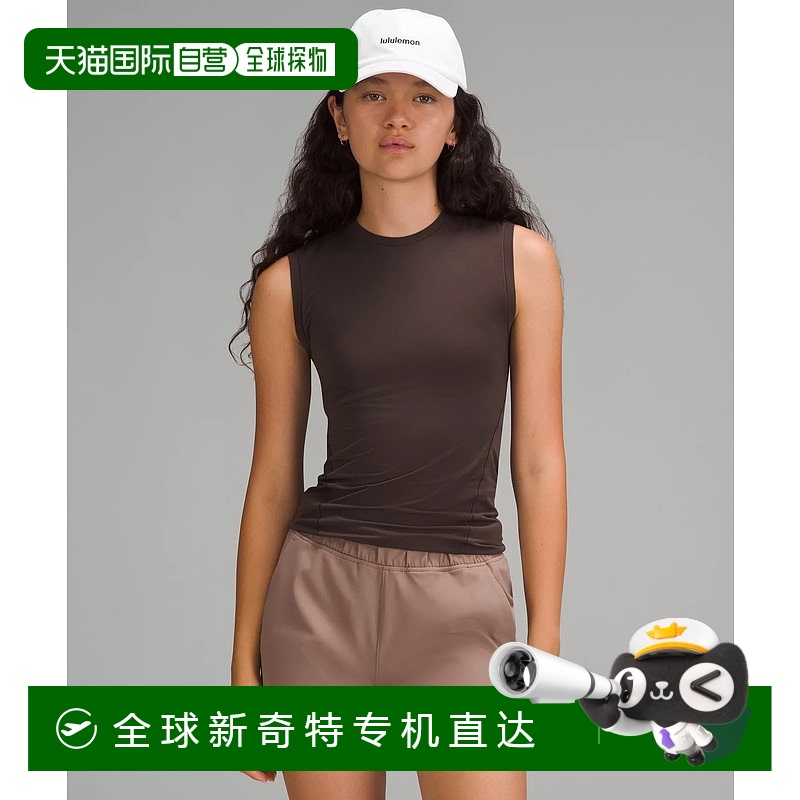 1h可退 日潮跑腿Lululemon露露乐蒙 柔软Nulu圆领背心Espr