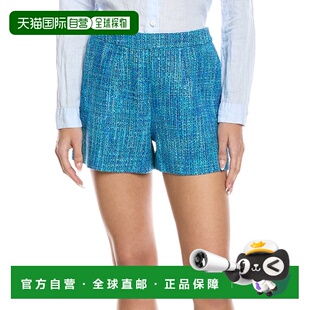 自营l'agenceL’AGENCE Ashton Short - blue 美国奥莱直发
