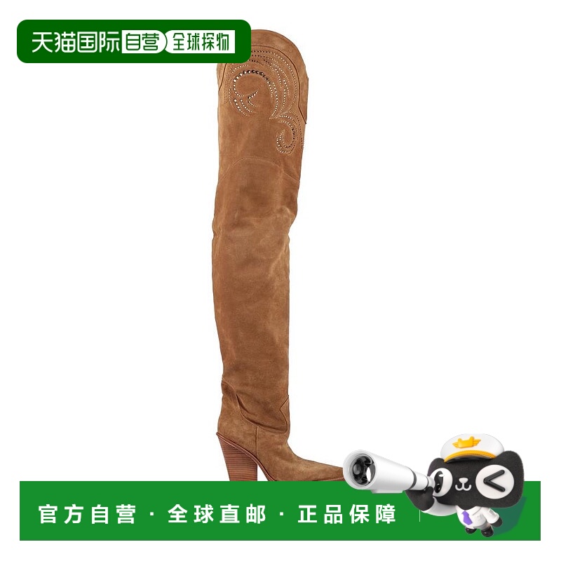 1h可退 【美国直邮】paris texas 女士 靴子高跟鞋皮鞋