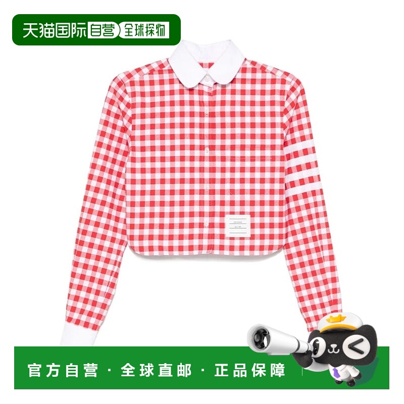 香港直邮Thom Browne 格纹衬衫 FLL164CF0945