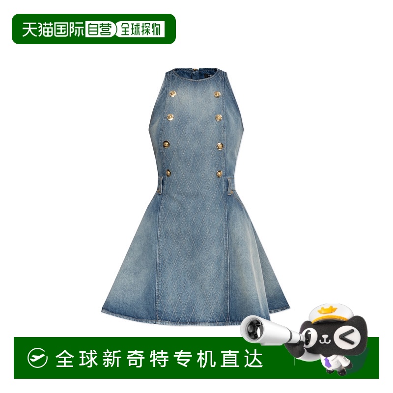 香港直邮BALMAIN女士连衣裙FF1R5129DF796FC新款
