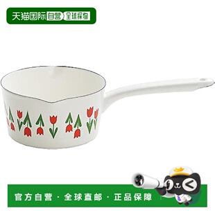 【日本直邮】Tamahashi 奶锅Aderia Retro 15cm花纹Colec ADR-23