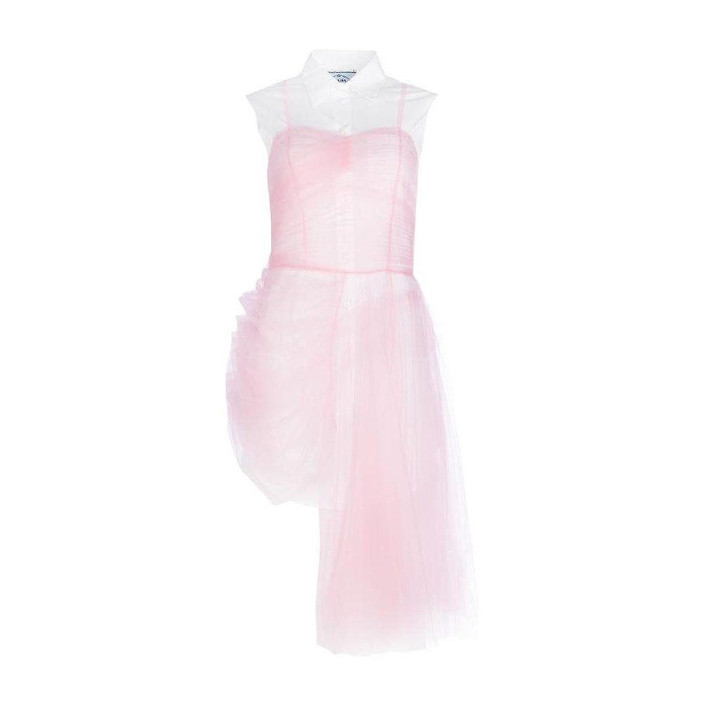 PRADA 女士半身裙 P38A5STRN1911F0E1Q SS2019 粉红色
