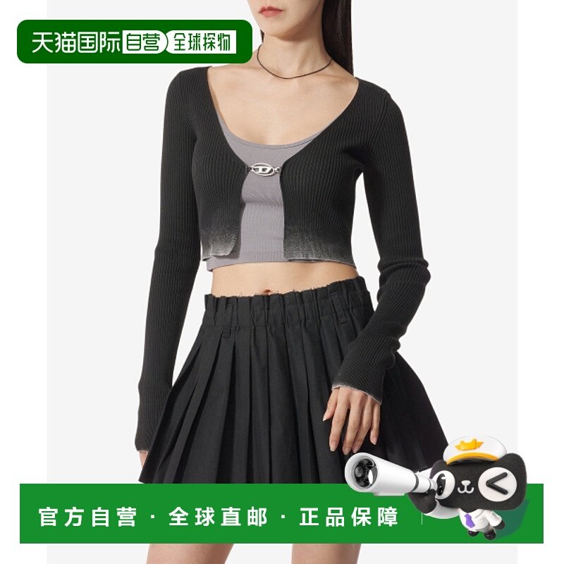 韩国直邮DIESEL 女士毛针织衫A148460PHAV9XXFW24假两件