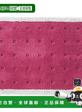 【日本直邮】Oka 浴室垫 (吸水 速乾 抗菌) 45cm×60cmcm 粉色