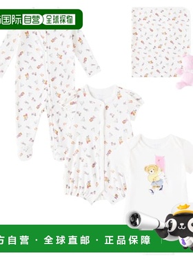 香港直邮Polo Ralph Lauren Polo 拉夫 劳伦 婴儿 onesie, blanke