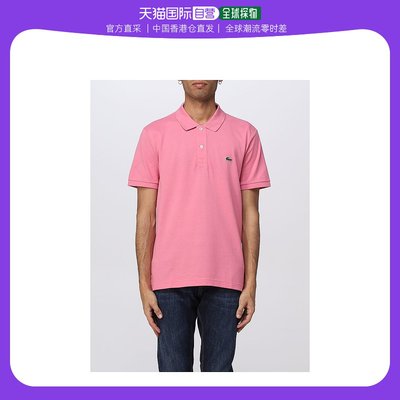 香港直邮潮奢 Lacoste 法国鳄鱼 男士men Lacoste Polo衫