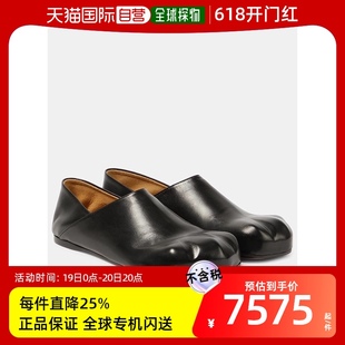 J.W. Anderson 女士 001259 香港直邮潮奢 Paw 皮质乐福鞋