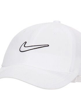 日本直邮 耐克俱乐部非结构化 Swoosh 帽子白色 NIKE FB5369 100