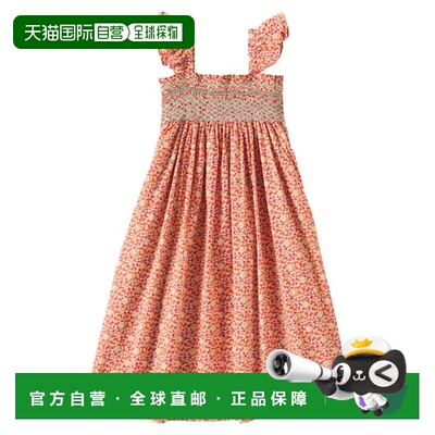 1h可退 香港直邮潮奢 Bonpoint 女童 Frances 罩衫式棉质连衣裙童