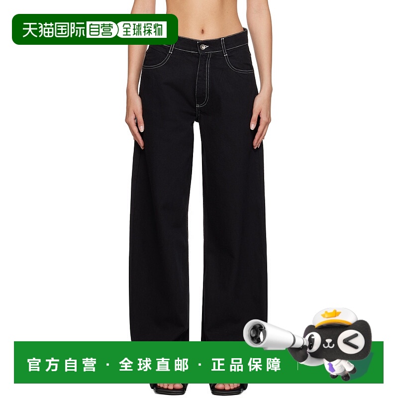 香港直邮潮奢 Henrik Vibskov 女士 黑色 Pipette 长裤 AW23STUDF