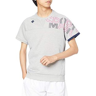 洋红 Descente迪桑特 灰色 卫衣DVUQJC20 短袖