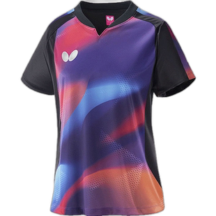 日本直邮Butterfly 乒乓球比赛衫格雷斯利衬衫女乒乓球46329-244