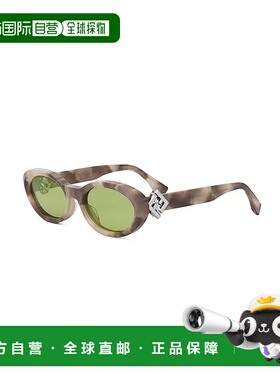 香港直邮FENDI 女士眼镜 FE40140U56N CO 绿色