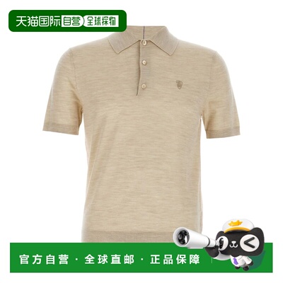 香港直邮BURBERRY 男士衬衫 8103102NUTMEG SS2025 浅棕色 Burber