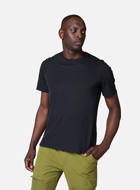 Rossignol 男士纯色徒步 T 恤（黑色）RLMMY1420000L