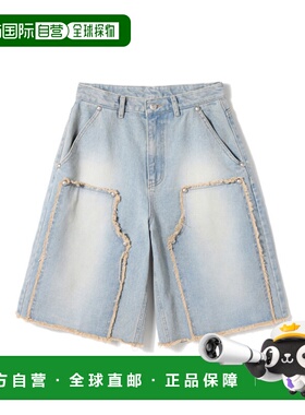 韩国直邮GOTTER GALLERY 公用短裤 24SSBT07SB PATCHED DENIM BER