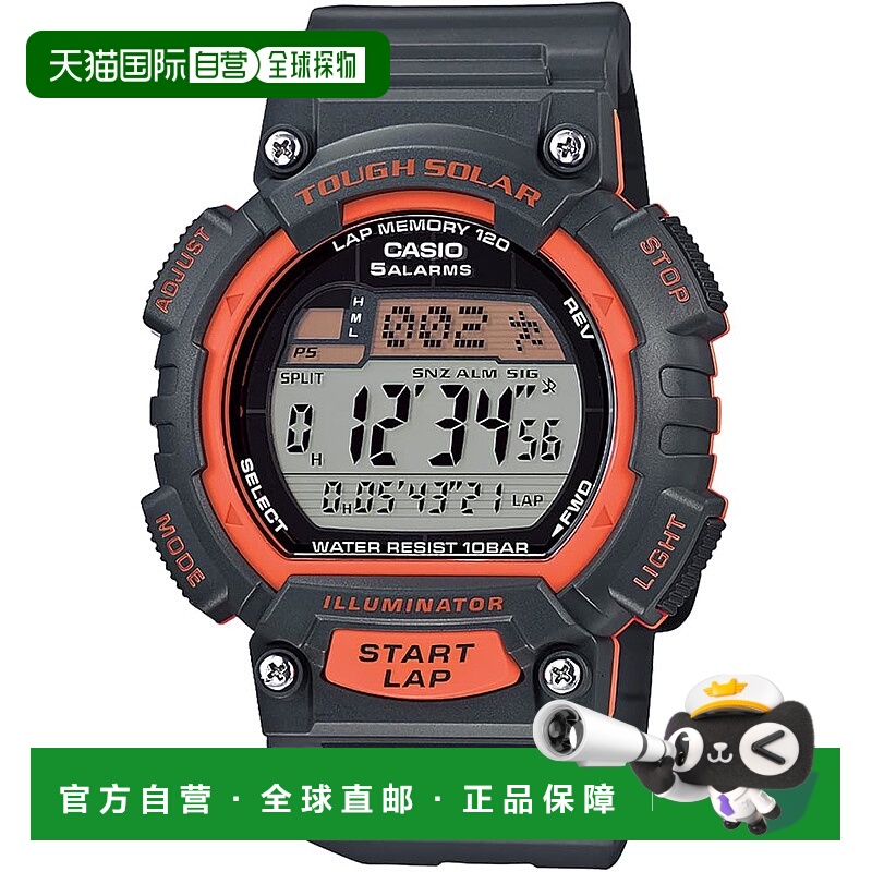 【日本直邮】卡西欧Collection男士手表 黑色STL-S100H-4AJH防水