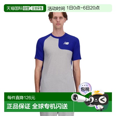 日本直邮New Balance 棒球不对称半袖T恤 左投手用 [MT4170] 运动