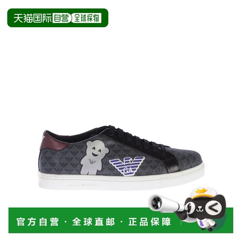 香港直邮EMPORIO ARMANI 男士运动鞋 X4X272XM117GREY SS2022男鞋