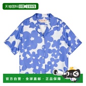 All lilac Over Silk 自营Marni blue Print Shirt 美国奥莱直