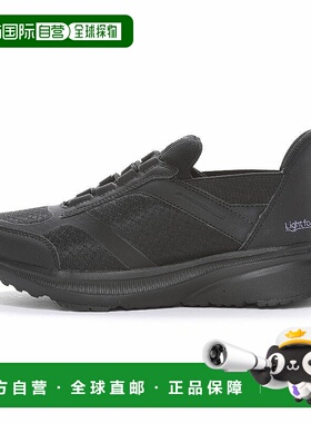 日本直邮MOONSTAR SPLT AML116 黑色一脚蹬休闲鞋