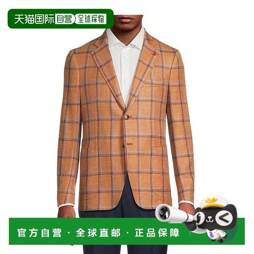 1h可退 【美国直邮】isaia 男士 休闲西装