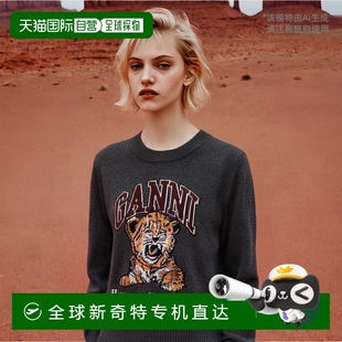 韩国直邮GANNI女士针织衫 圆领时尚 休闲保暖舒适潮流百搭女装 上装