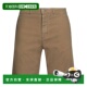 KITSUNE 棕色时尚 男士 香港直邮MAISON 短裤 BROWN 舒适休闲裤
