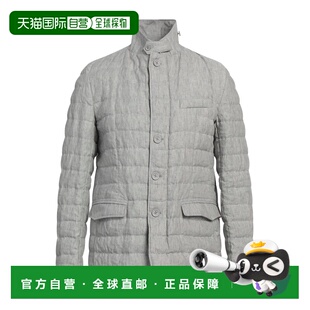 1h可退 香港直邮潮奢 Herno 男士 Shell 夹克 grey灰色 舒适时尚