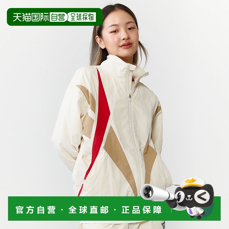 韩国直邮Reebok x VECTOR/1008530 立领宽松休闲长袖风衣 男女同