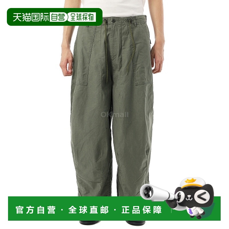韩国直邮NEEDLES HD 裤子疲劳 - 橄榄绿 (RW237) 卡其裤