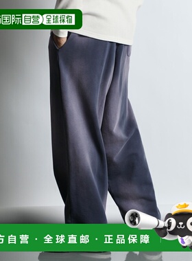 日本直邮DUFFER男装刷毛宽腿卫裤 日系做旧水洗工艺 167040 P237