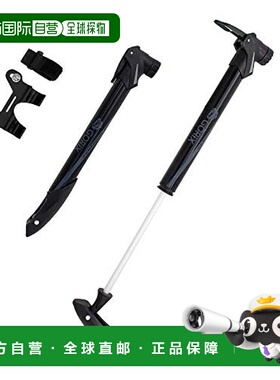 【日本直邮】GORIX自行车便携打气筒 适用法式美式气嘴 GX-92 哑