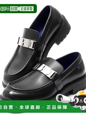 韩国直邮BURBERRY 皮革 Raft 乐福鞋 (8101534) 乐福鞋新款牛皮