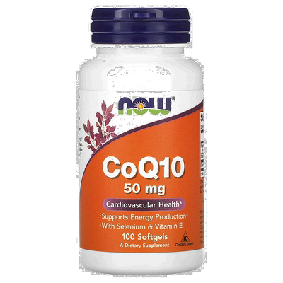 香港直发Now诺奥辅酶Q10软胶囊心血管健康强健心脏促进循环100粒