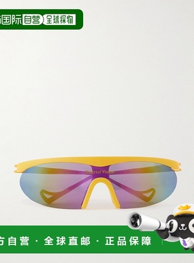 1h可退 香港直邮潮奢 District Vision 男士 Koharu 暗色D形框醋