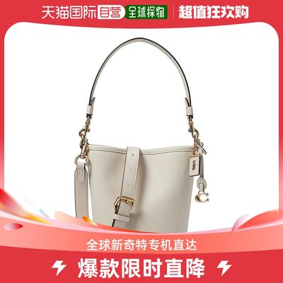 香港直邮潮奢 Coach 女士Glovetanned Leather Dakota Bucket Bag