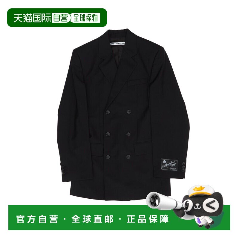 1h可退 香港直邮潮奢 Alexander Wang 亚历山大 王 女士 雙排扣西