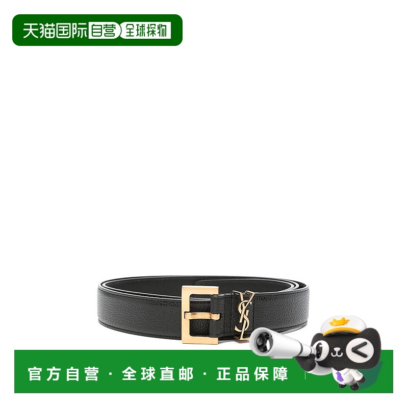 1h可退 香港直邮SAINT LAURENT 男士腰带 634440DTI0W1000 AW2025