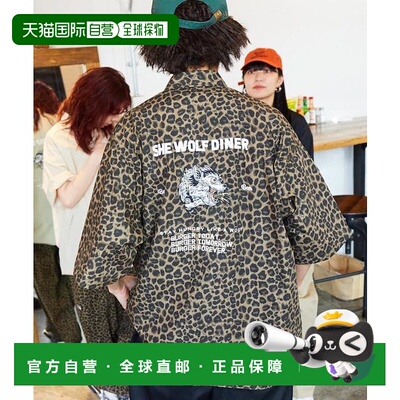 1h可退 日本直邮官方授权 FREAK'S STORE 宽松短袖衬衫 SHE WOLF