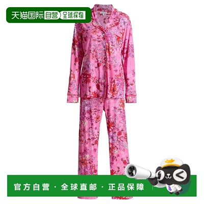 自营Johnny Was Women's the Carly PJ Set, Lobelia - lobelia