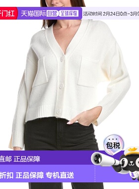 自营1.STATE Pockets Cardigan - white 美国奥莱直发开衫