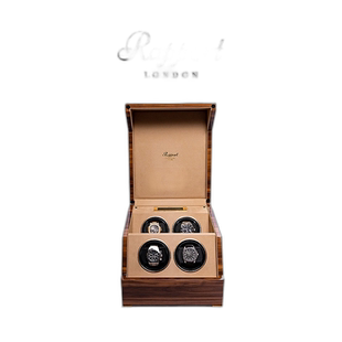 香港直邮Rapport英国摇表器Perpetua四表位手表上弦器进口实木晃