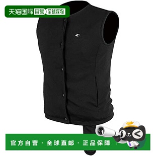 【日本直邮】KOMINE摩托车服饰背心电热（USB/7.4V）黑色WM冬季