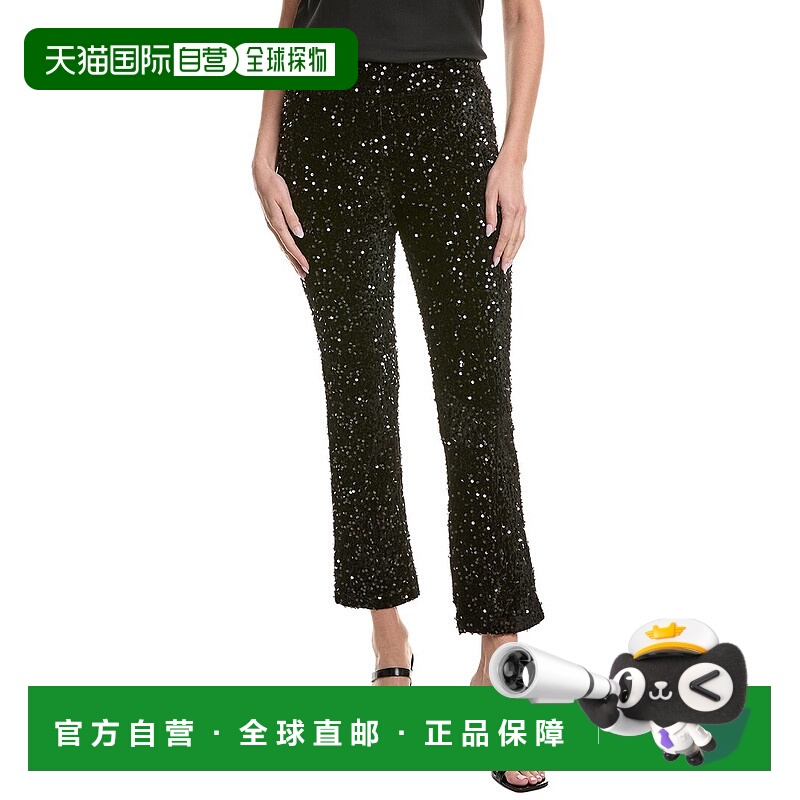 自营Nanette Nanette Lepore亮片长裤-黑色 美国奥莱直发